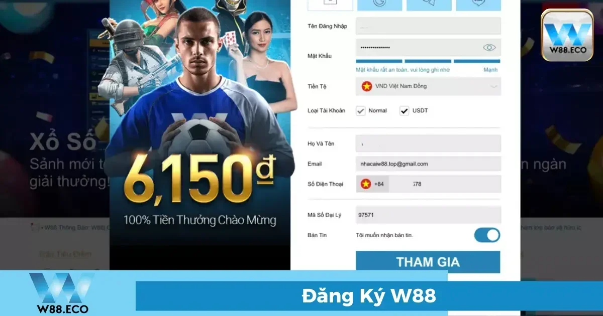 W88 | Link Vào Nhà Cái W88 Chính Thức Mới Nhất 27 Hướng dẫn đăng ký W88